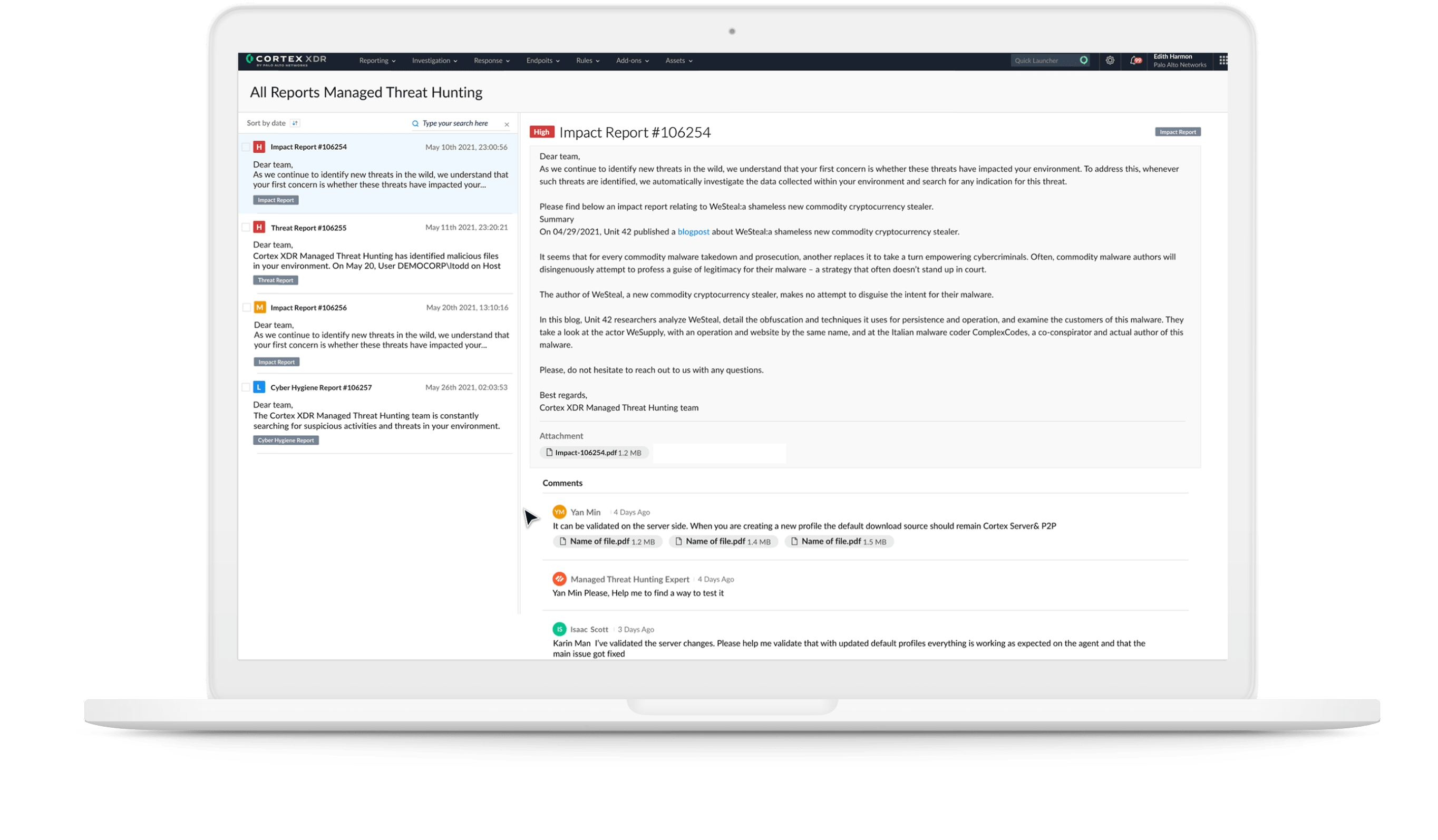Laissez nos traqueurs de l’Unit 42 travailler pour vous