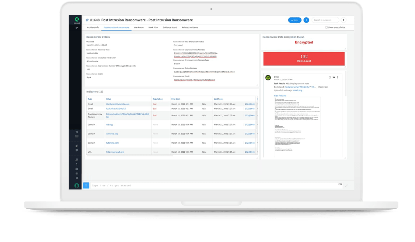 Réponse rapide aux violations