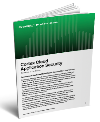 Sécurité des applications Cortex Cloud