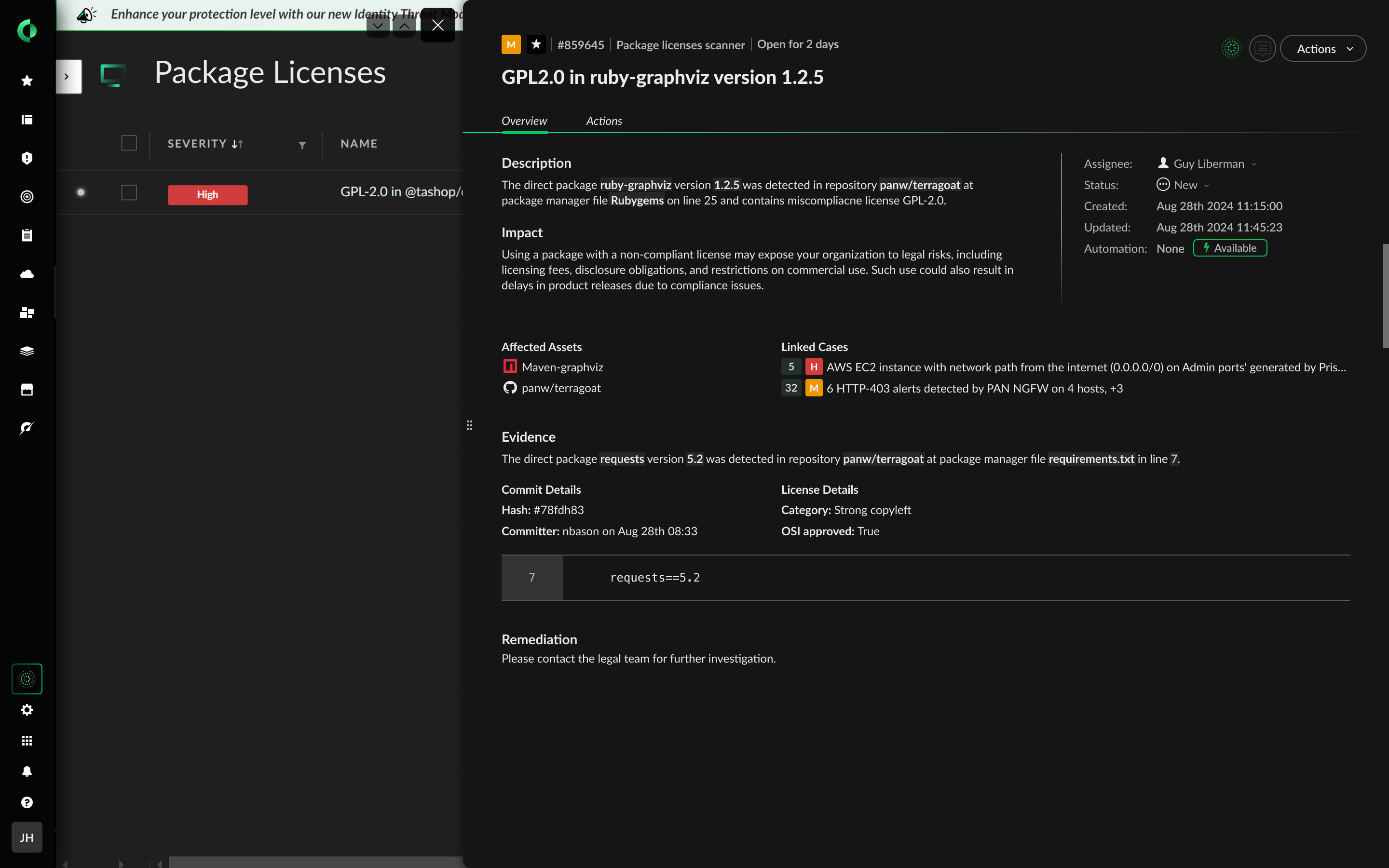 Conformité des licences open-source