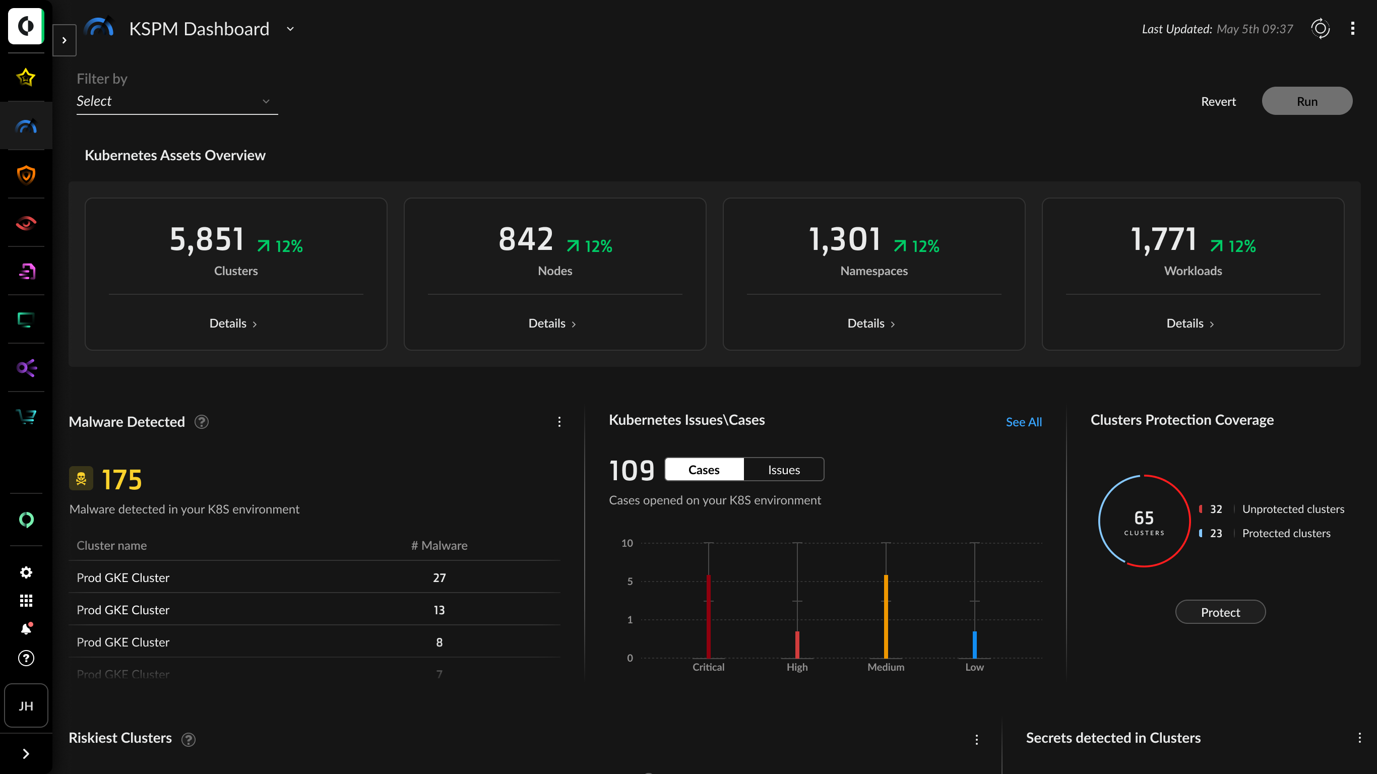 Sécurité des containers – image hero au premier plan