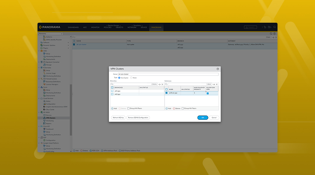 Simplifiez l’intégration des sites distants avec les hubs Prisma Access