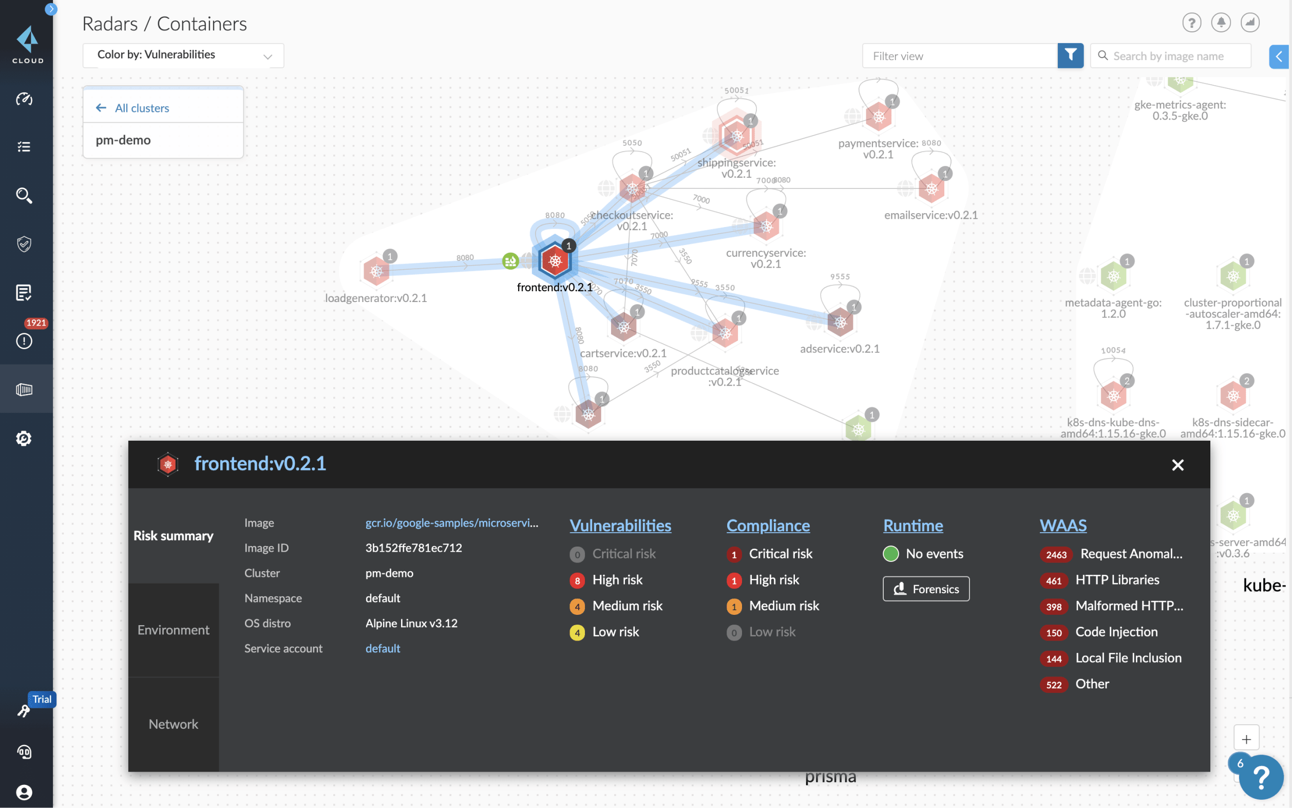Protection des workloads cloud