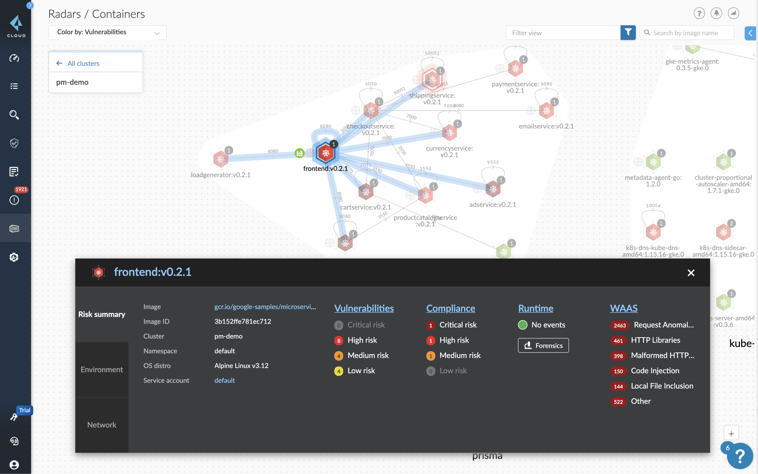 Protection des workloads cloud