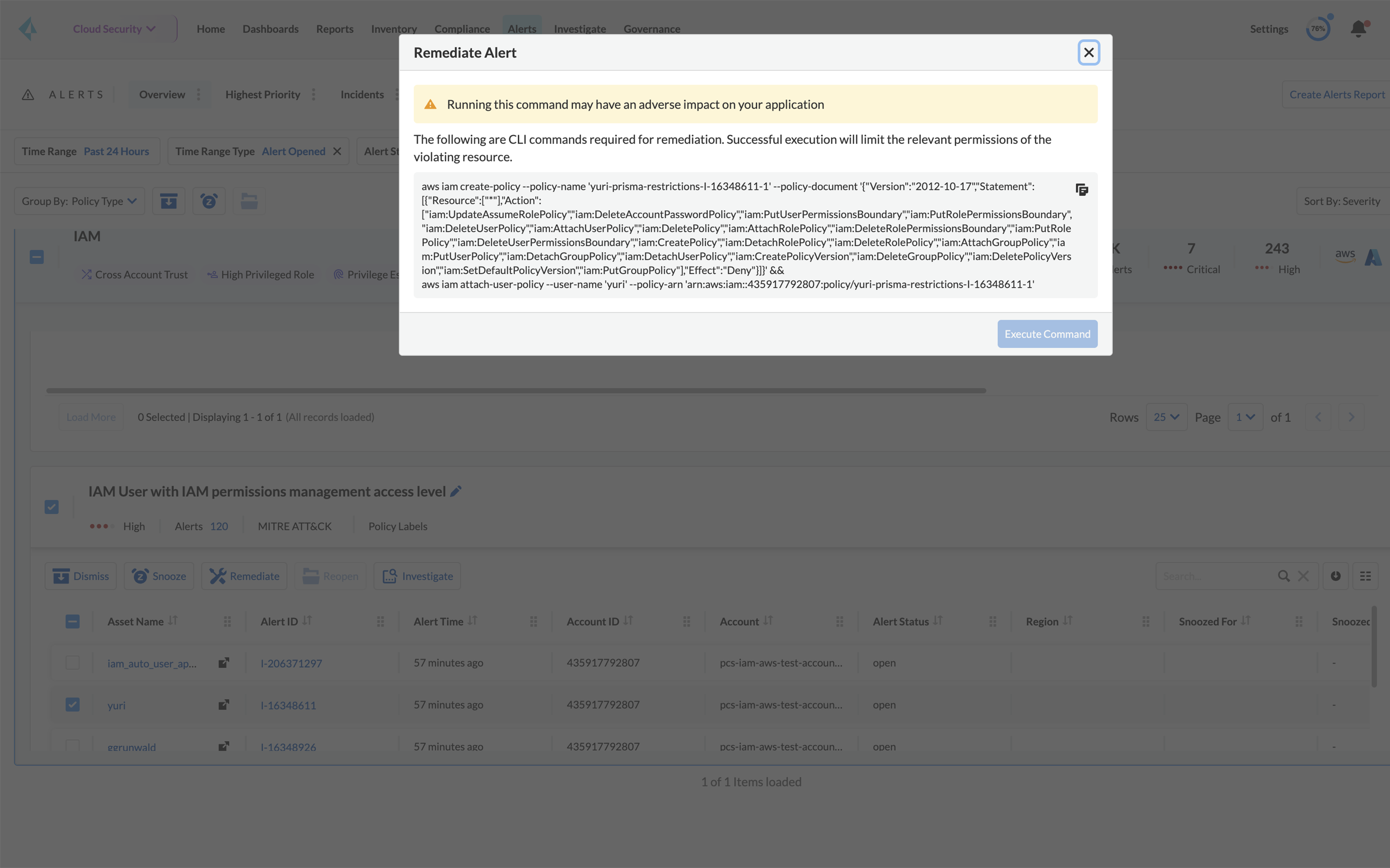 Remédiation automatique