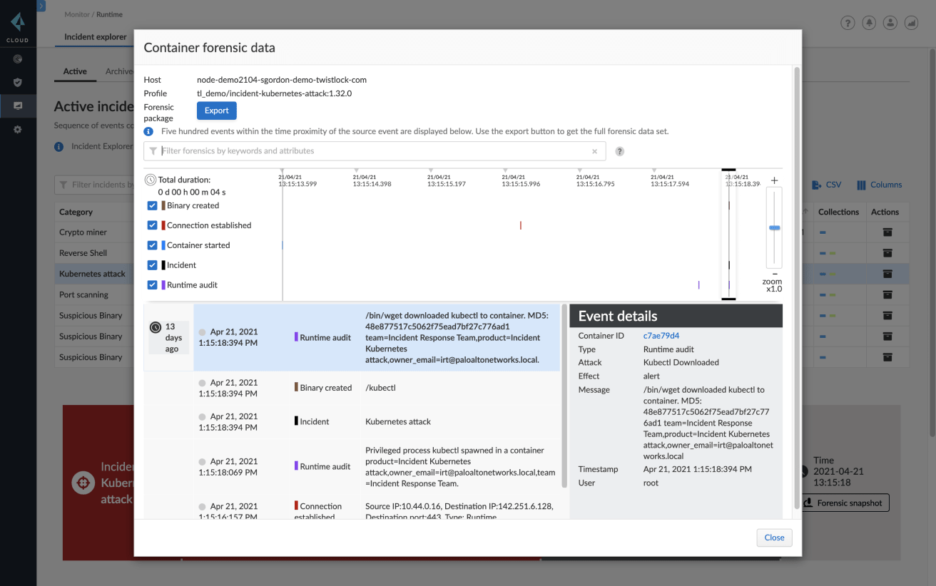 Défense de l’environnement d’exécution
