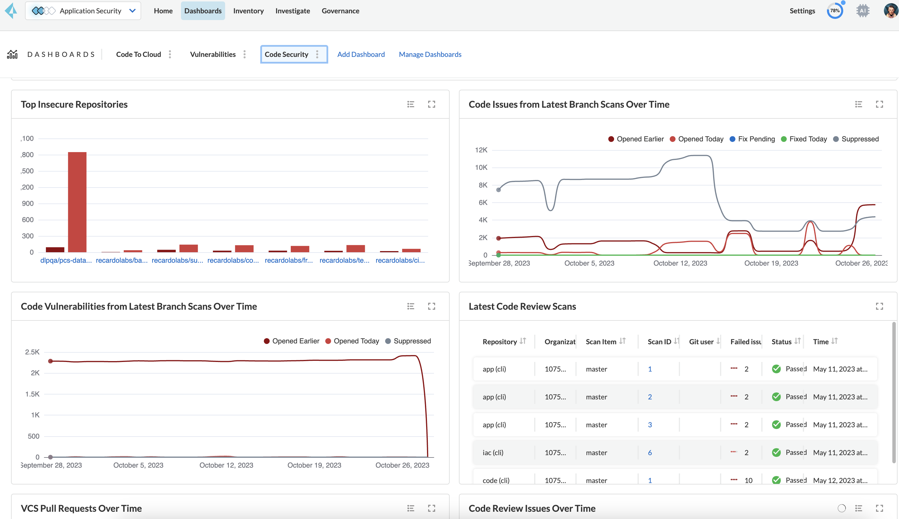 Intégration à la plateforme CNAPP