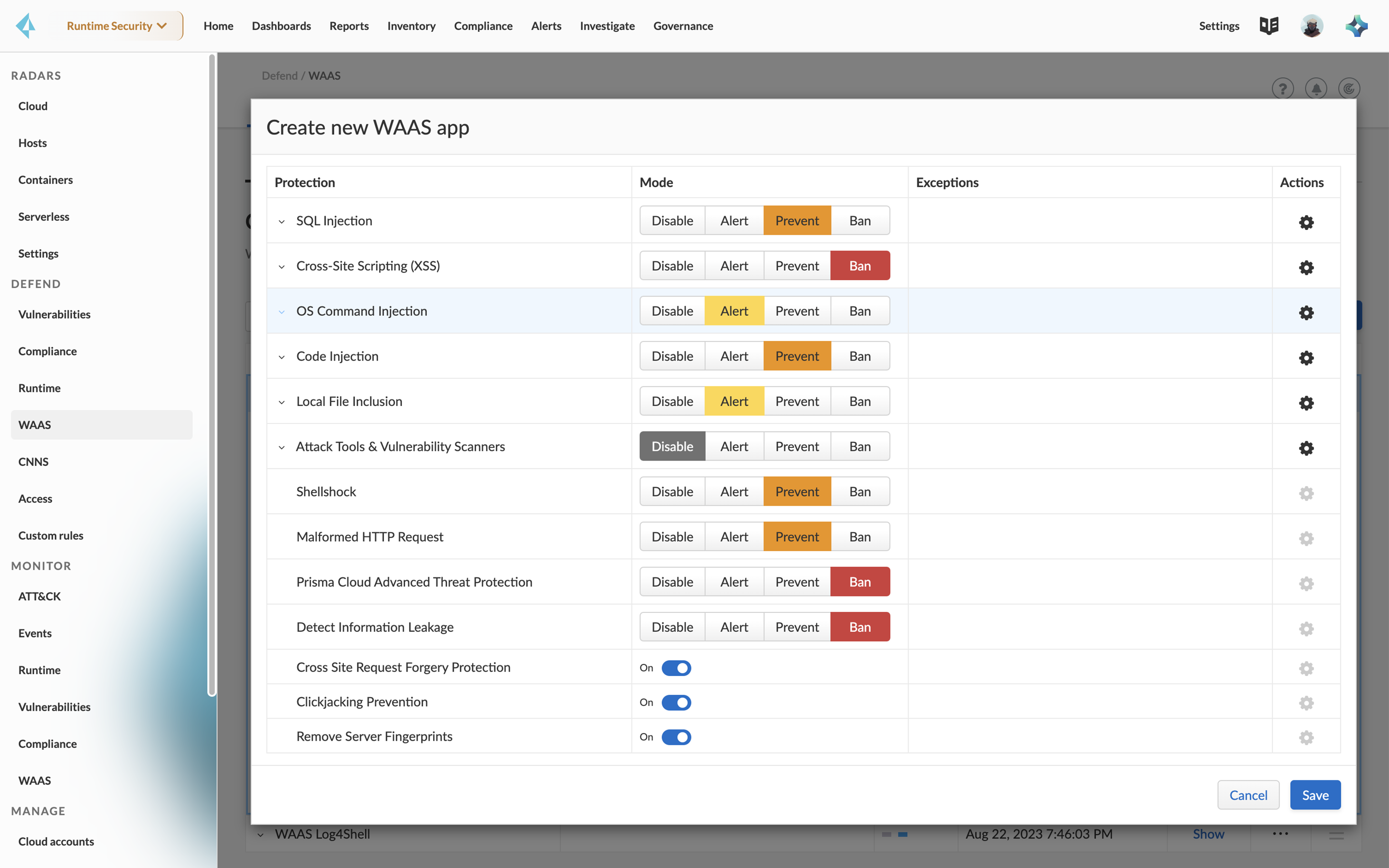 Découverte des ressources externes