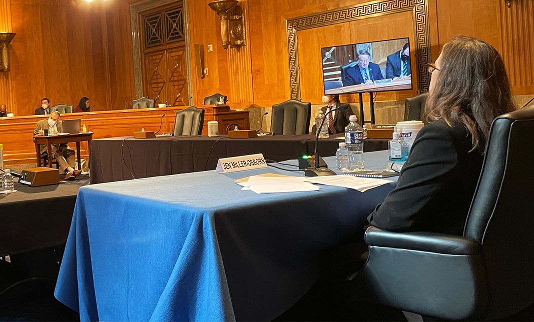 Jen Miller-Osborn appelée à témoigner