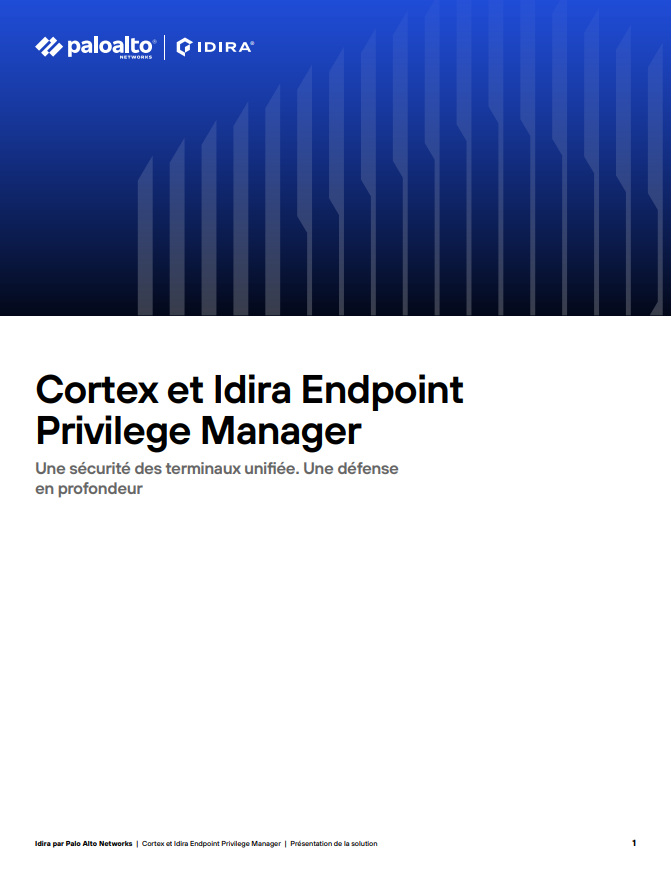 Cortex et Idira Endpoint Privilege Manager