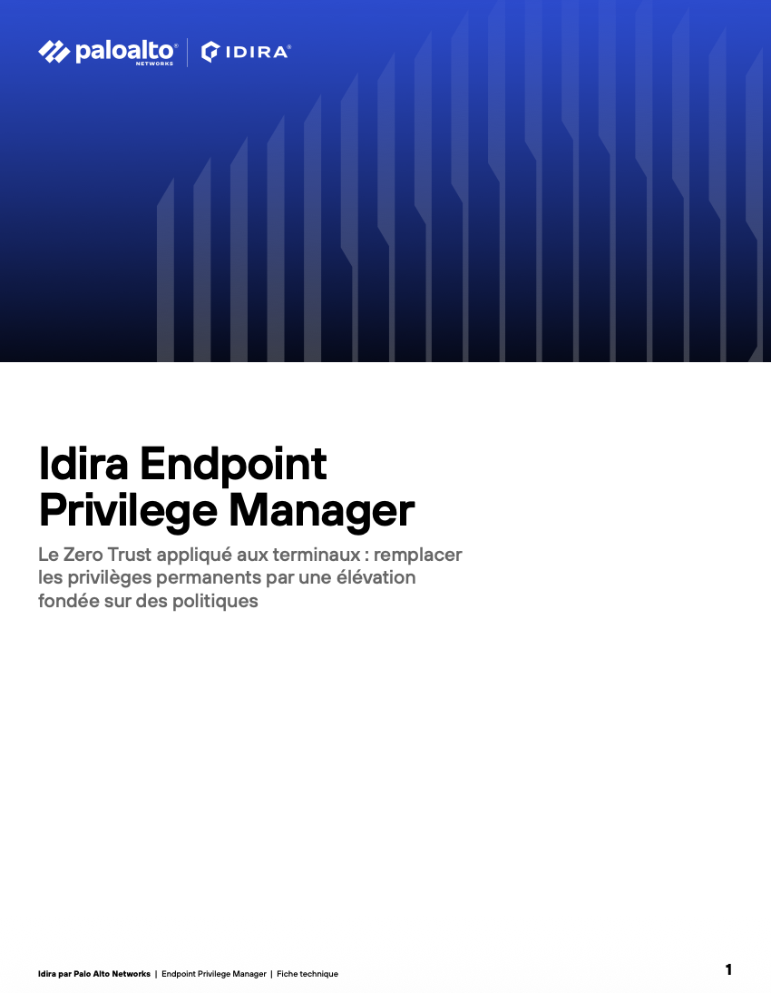 Idira Endpoint Privilege Manager