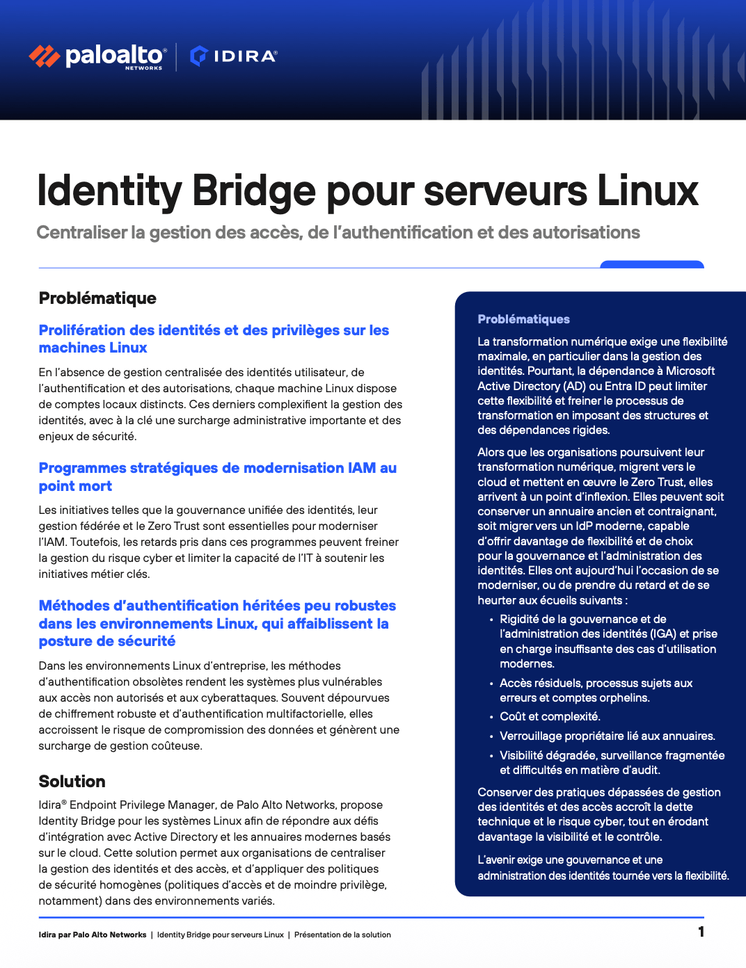 Idira Endpoint Privilege Manager Identity Bridge