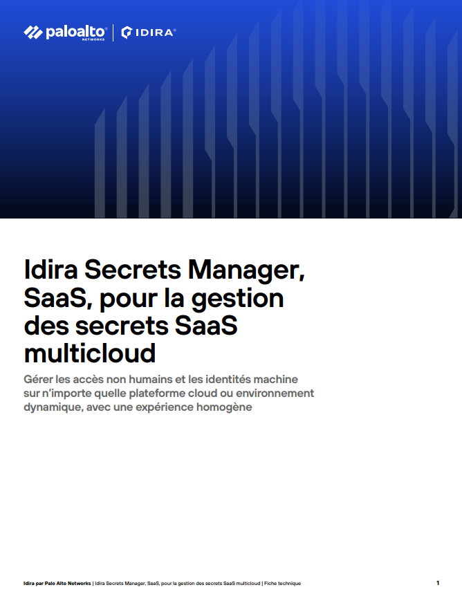 Fiche technique SaaS Secrets Manager
