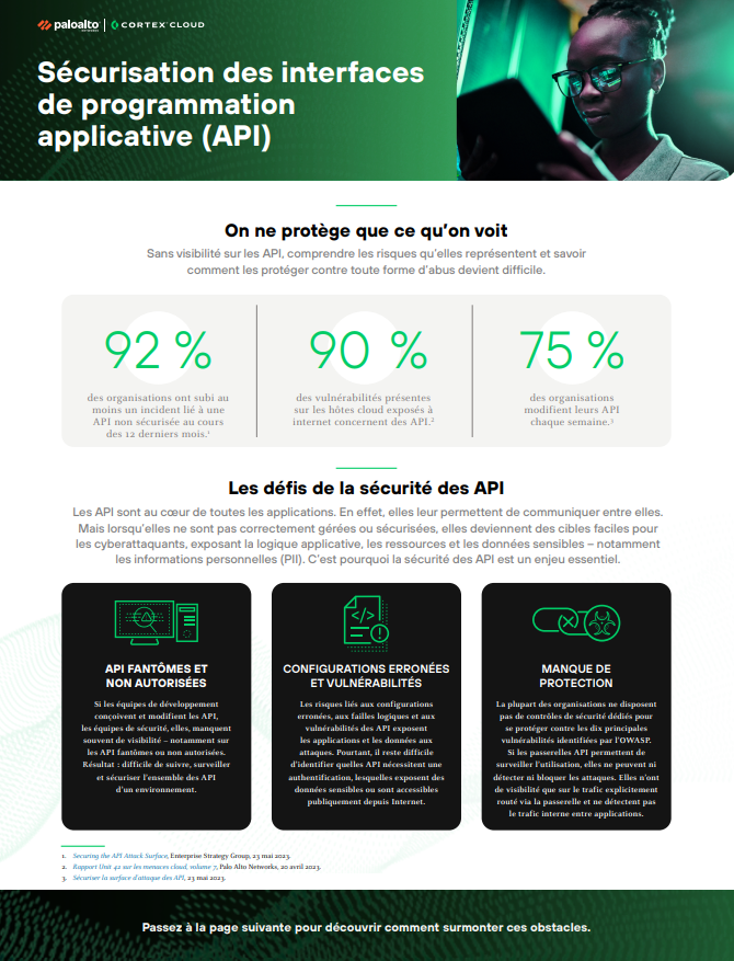 Sécurisation des interfaces de programmation applicative (API)